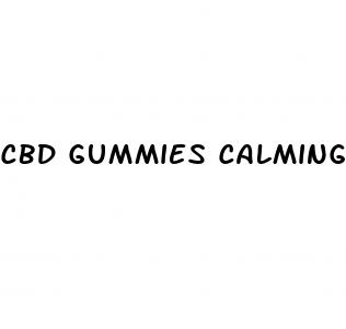 cbd gummies calming blend