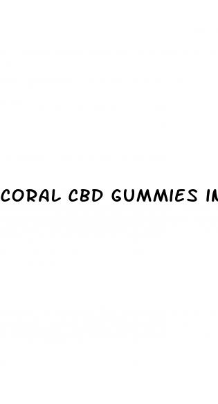 coral cbd gummies ingredients