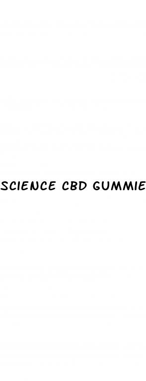 science cbd gummies ingredients