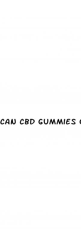 can cbd gummies get u high