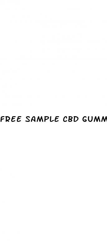 free sample cbd gummies