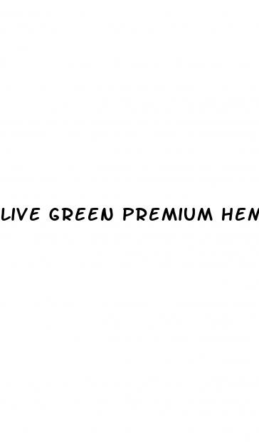 live green premium hemp cbd gummies