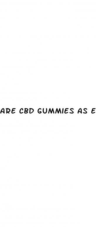 are cbd gummies as effective as cbd oil