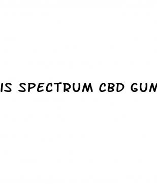 is spectrum cbd gummies good for diabetes