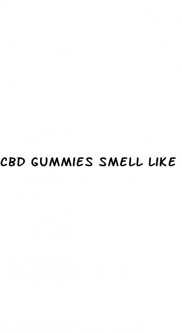 cbd gummies smell like weed