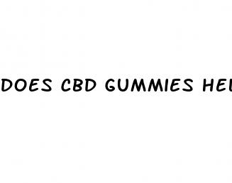 does cbd gummies help with osteoarthritis