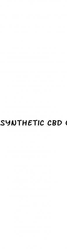 synthetic cbd gummies