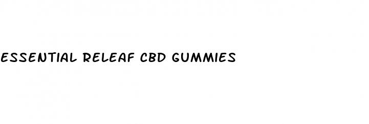 essential releaf cbd gummies