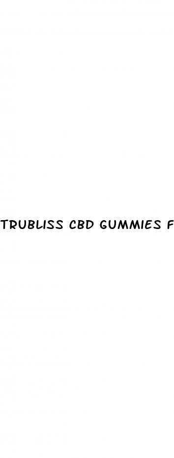 trubliss cbd gummies free trial