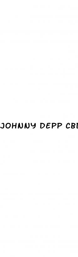 johnny depp cbd gummies