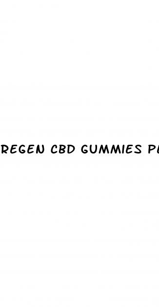 regen cbd gummies penis size