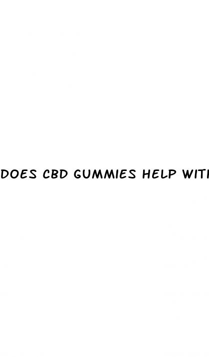 does cbd gummies help with back pain