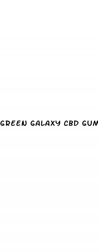 green galaxy cbd gummies price