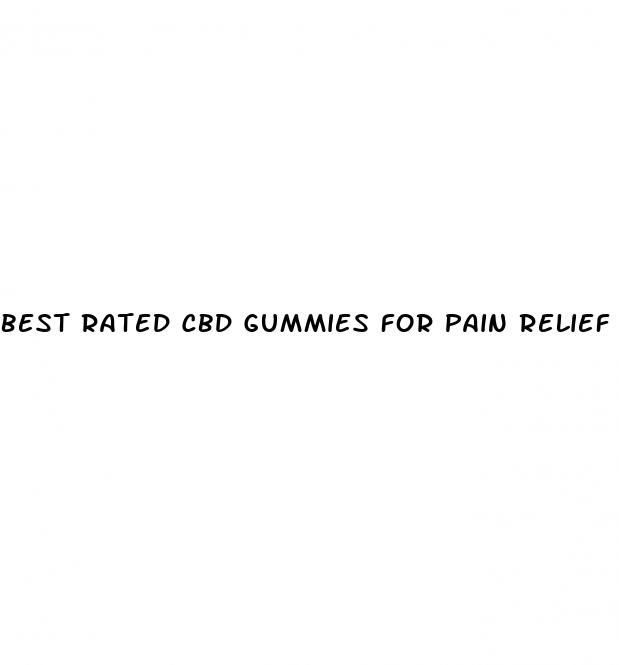 best rated cbd gummies for pain relief