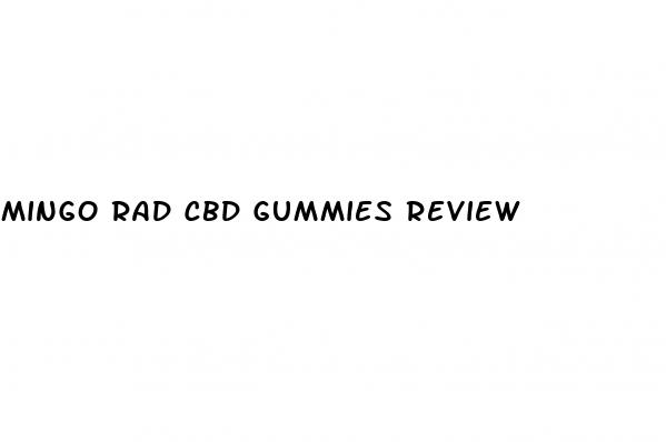 mingo rad cbd gummies review