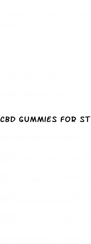 cbd gummies for stroke patients