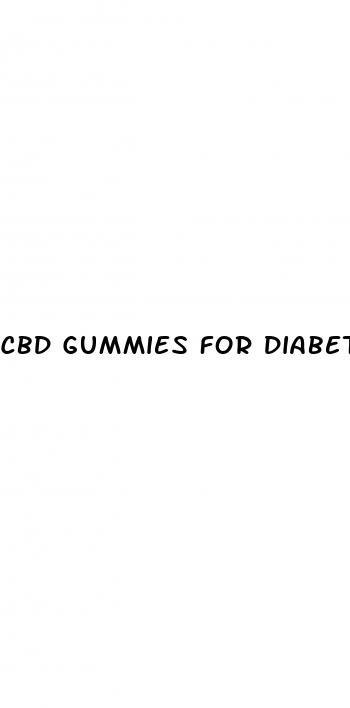 cbd gummies for diabetes dr oz