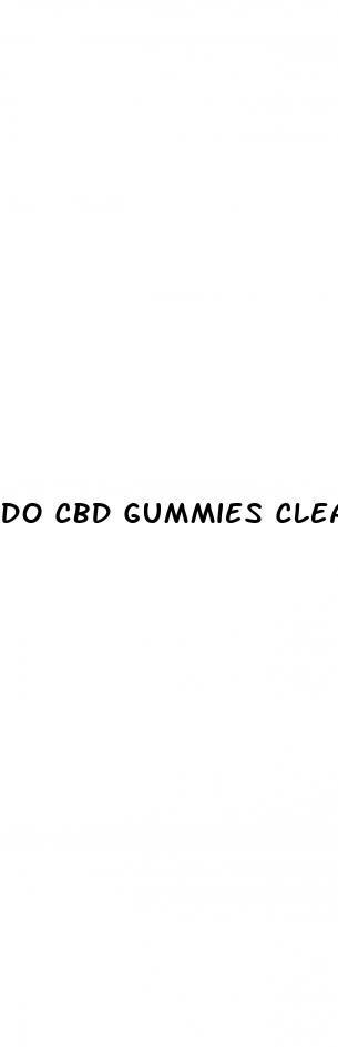 do cbd gummies clean arteries