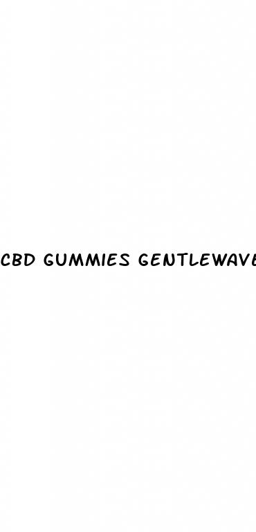 cbd gummies gentlewave