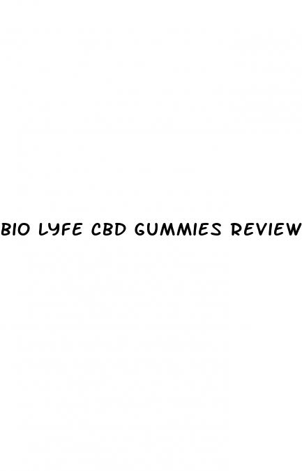 bio lyfe cbd gummies reviews