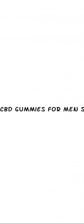 cbd gummies for men sex