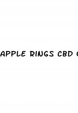 apple rings cbd gummies