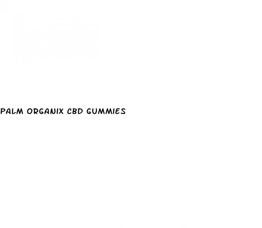 palm organix cbd gummies