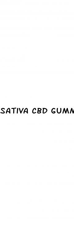 sativa cbd gummies