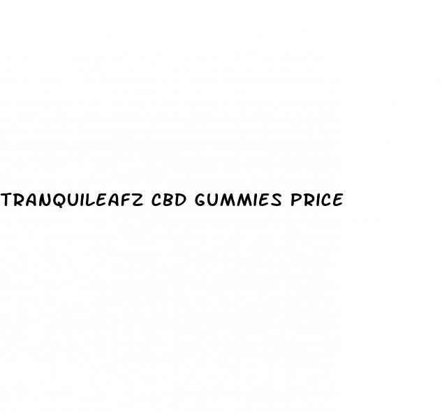 tranquileafz cbd gummies price