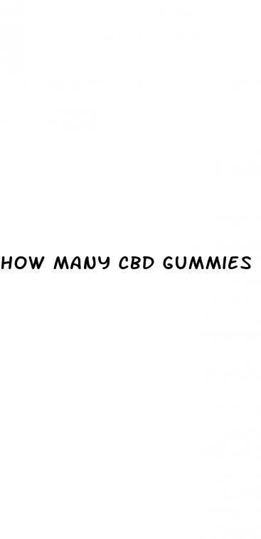 how many cbd gummies per day