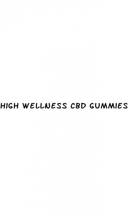 high wellness cbd gummies