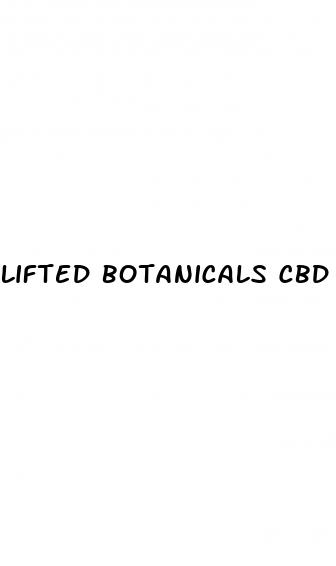 lifted botanicals cbd gummies