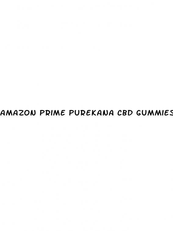 amazon prime purekana cbd gummies