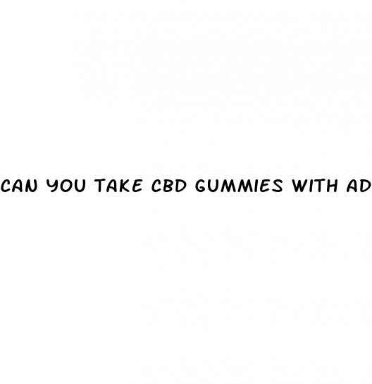 can you take cbd gummies with advil