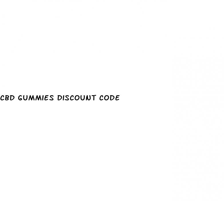 cbd gummies discount code