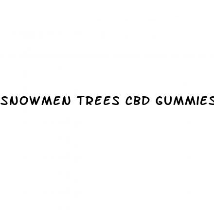 snowmen trees cbd gummies