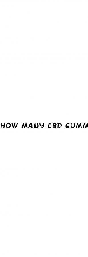 how many cbd gummies can you take a day