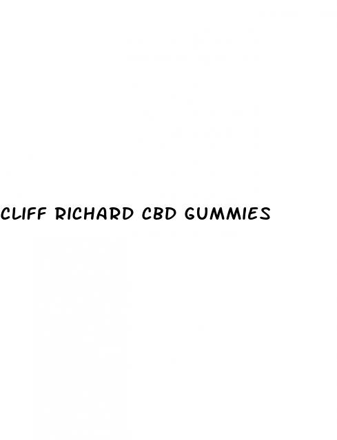 cliff richard cbd gummies