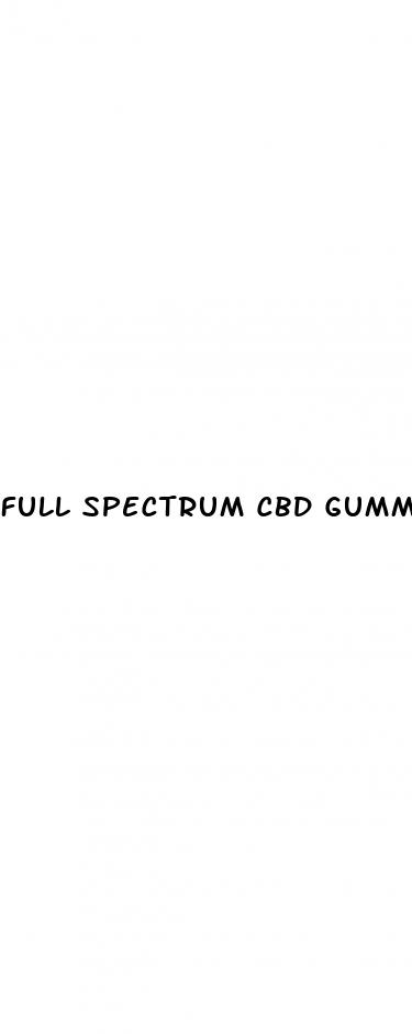 full spectrum cbd gummies 25mg