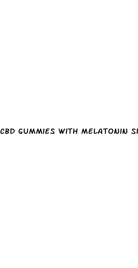 cbd gummies with melatonin side effects