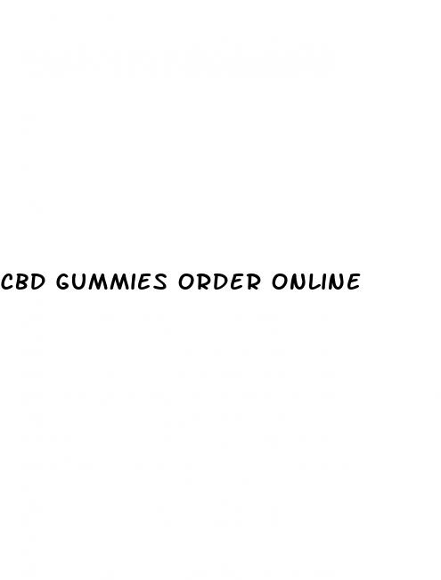 cbd gummies order online