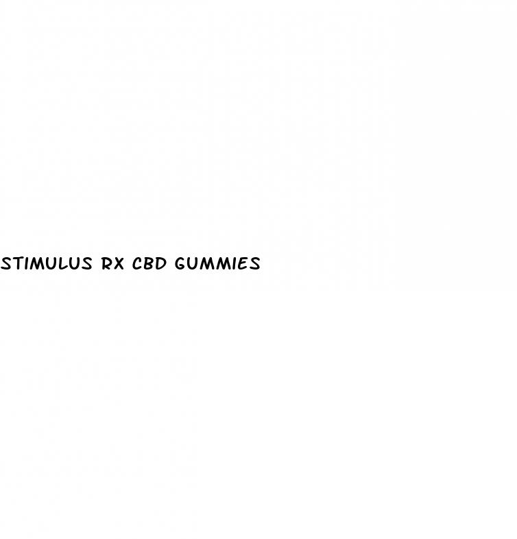 stimulus rx cbd gummies