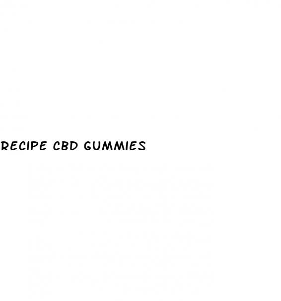 recipe cbd gummies