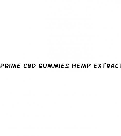 prime cbd gummies hemp extract reviews