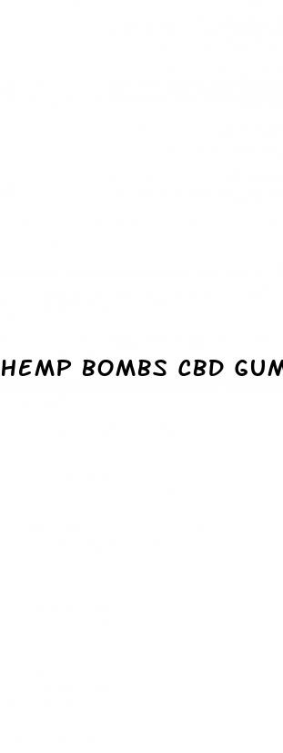 hemp bombs cbd gummies 750mg