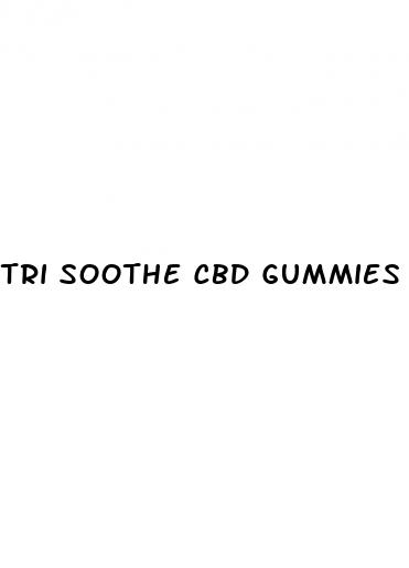 tri soothe cbd gummies