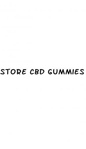 store cbd gummies