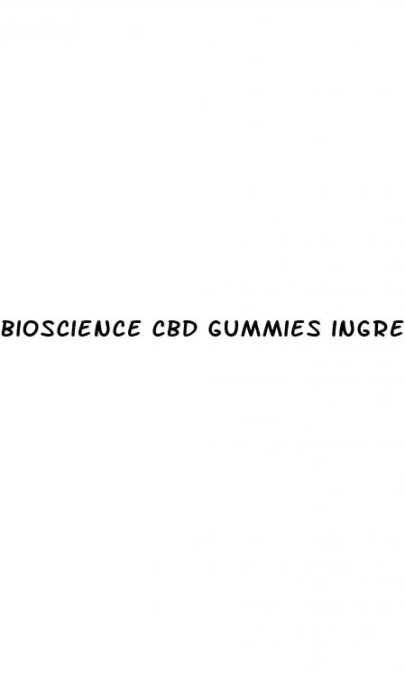 bioscience cbd gummies ingredients