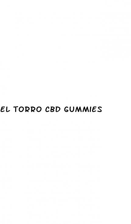 el torro cbd gummies