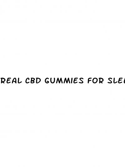 real cbd gummies for sleep